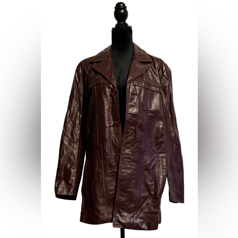 Wilson's Suede & Leather Vintage men's button up Jacket Sz 40
